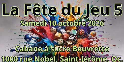 La Fête du Jeu - 5ième édition