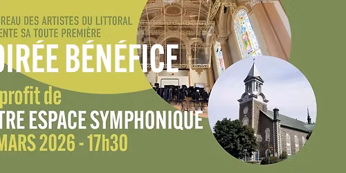 SOIR\u00c9E B\u00c9N\u00c9FICE du BAL pour la cr\u00e9ation de VOTRE ESPACE SYMPHONIQUE