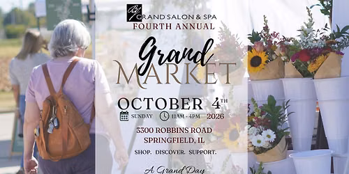 \ud83c\udf42 Fourth Annual Grand Market | BJ Grand Salon & Spa
