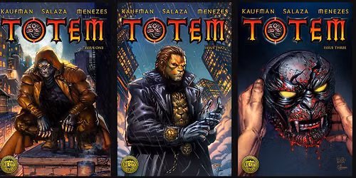 Signing with TOTEM Writer Jeff Kaufman at Coliseum of Comics Millenia