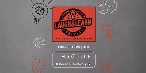 Laugh & Learn Trivia at Throttle Car Club
