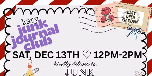 Katy Junk Journal Club - Christmas & Journal Charms