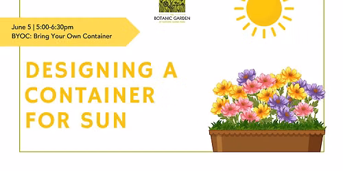 Designing for the Sun: A Container Garden Workshop