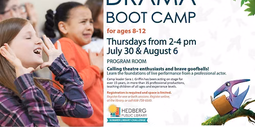Drama Book Camp (ages 8-12)