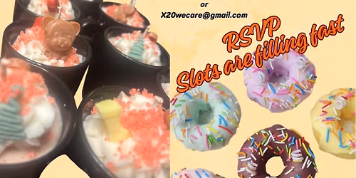 Teen edition candle making session