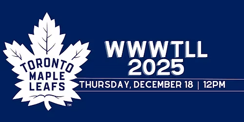 What's Wrong with the Leafs Luncheon 2025