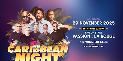 Caribbean Night: PASSION meets LA ROUGE