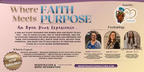 Where Faith Meets Purpose - An Open Door Experience