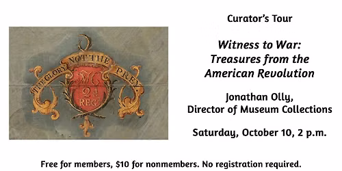 Curator's Tour: Witness to War