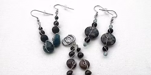 Earrings Workshop with Aimee:  Swirly Earrings