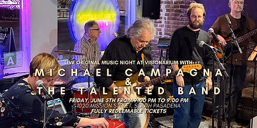 Original Music at Visionarium with Michael Campagna & The Talented Band