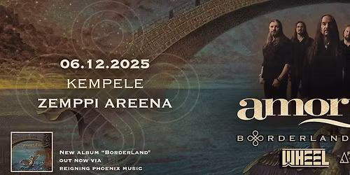 AMORPHIS - Borderland Tour @ Zemppi Areena