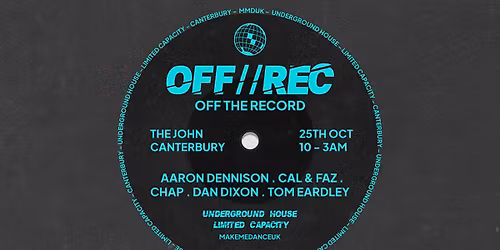 OFF THE RECORD - 25\/11\/25