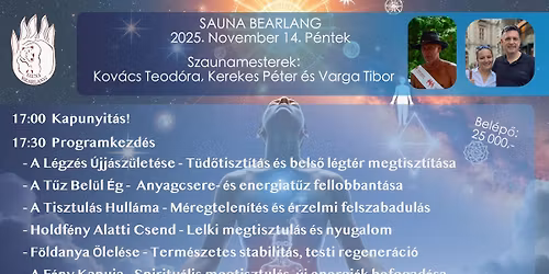 Az \u00dajj\u00e1sz\u00fclet\u00e9s Hat Kapuja - Szauna est