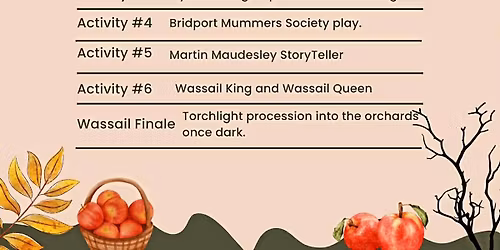 Annual Wassail event at Dorset Nectar Cider