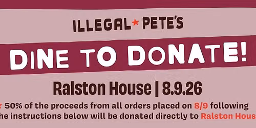 Dine To Donate!
