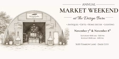 Annual Market Weekend at The Design Barn