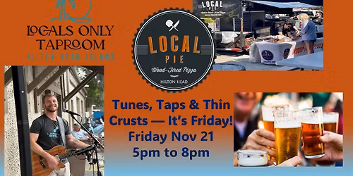 TUNES TAPS & THIN CRUSTS - IT'S FRIDAY