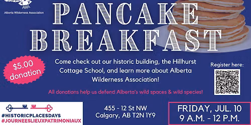 AWA\u2019s 2026 Historic Places Days Pancake Breakfast!