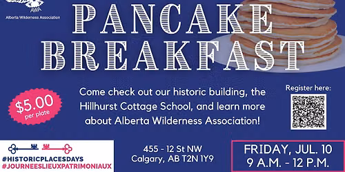AWA\u2019s 2026 Historic Places Days Pancake Breakfast!