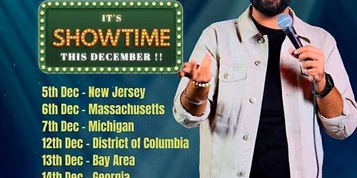 Inder Sahani Stand-Up Comedy Live 2025 in Denver