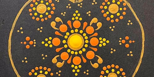 Dot Mandala: Pumpkin Painting