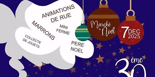 \ud83c\udf84 March\u00e9 de No\u00ebl 2025 \ud83c\udf84\ud83c\udf30 F\u00eate des Marrons \ud83c\udf30