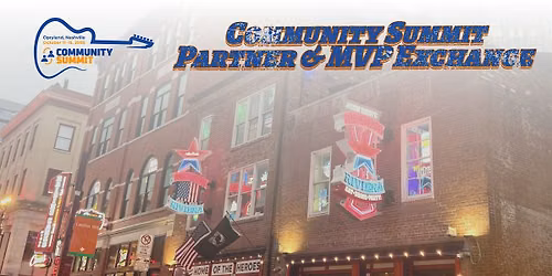 Community Summit Partner & MVP Exchange