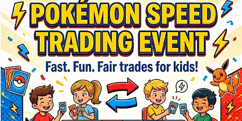 Pokemon Speed Trading Event