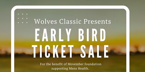Wolves Inaugural Golf Classic