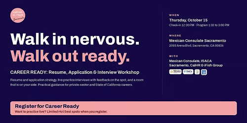 Career Ready: Resume, Application & Interview Workshop