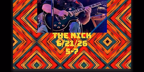 Tres Banks at The Nick Sunday June 21st Happy Hour Free Show 5pm-7pm