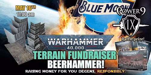 WH40k: Terrain Fundraiser Beerhammer