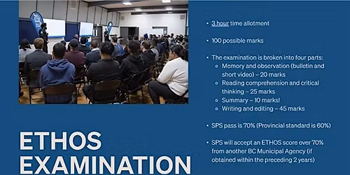 Surrey Police Service Ethos Exam