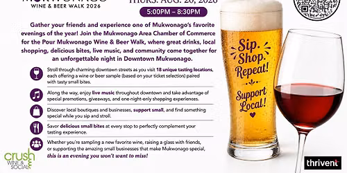 Pour Mukwonago Wine & Beer Walk