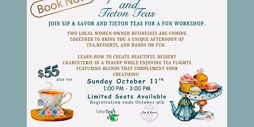 Dessert Charcuterie & Tea Workshop