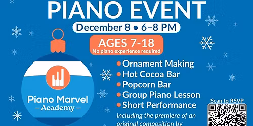 Christmas Piano Social Event