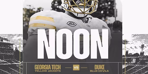 Duke Blue Devils at Georgia Tech Yellow Jackets Football at Bobby Dodd Stadium