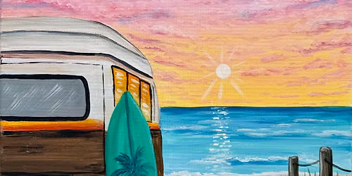 Paint & Sip Event @ West Ashley Nutrition: OBX (Pre-Stenciled)