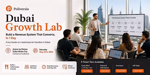 Dubai Growth Lab - Build a Revenue System that converts in one day