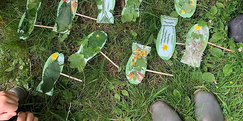 Art in the Woods, for 5 to 10 year olds