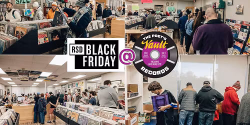 Record Store Day Black Friday at The Poet's Vault