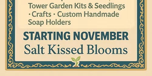 Salt Kissed Blooms @ Flagler Farmers Market 