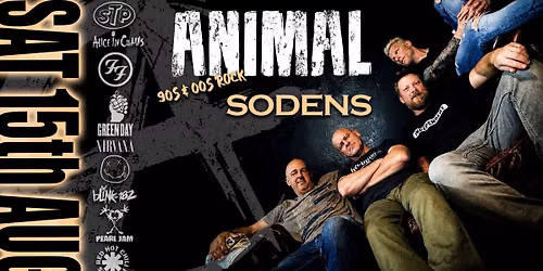 ANIMAL rock band live at Sodens!