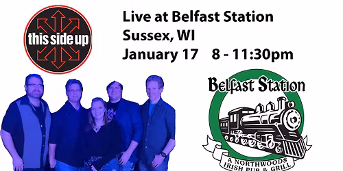 This Side Up at Belfast Station