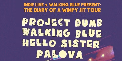 Summer Indie Live on the Lawn ft. Walking Blue, Hello Sister, project dumb, Palova