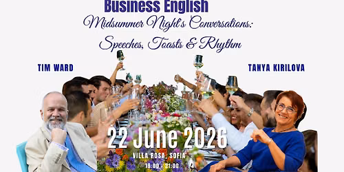 Business English Conversations: Speeches, Toasts&Rhythm