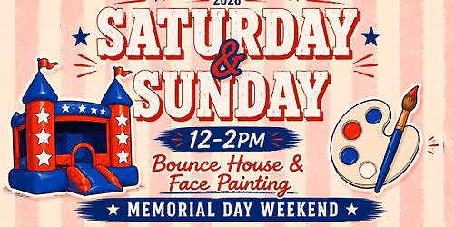MDW Bounce House & Face Painting 12-2PM