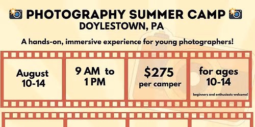 Photography Summer Camp
