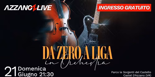 DA ZERO A LIGA Tributo LIGABUE @ Castel d'Azzano (VR)
